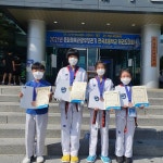대전흥룡초 태권도부, 전국초등학교태권도 대회 금빛 발차기