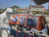 코로나19 어둠속에 빛나는 금산소방서 구급대원 활약