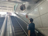 대전동부경찰서, 대전역 불법촬영 예방 시설물 설치