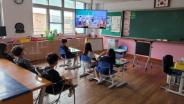 미산초등학교, 사이버 폭력예방 뮤지컬 관람