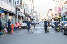 증평장뜰시장상인회, 전통시장 집중방역 실시