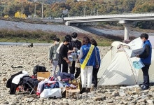 (사)한국청소년보호연맹 충청연맹, 수주팔봉 유원지를 찾은 가족을 대상 캠페인 펼쳐