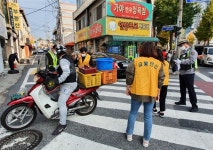 대전동부경찰서, 이륜차 불법행위 집중 단속
