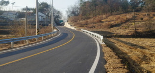 충남 예산군, 광시면 신대리-마사리 간 확·포장공사 완료