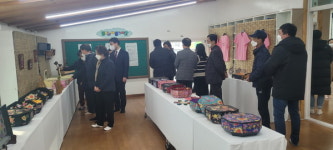 서천군 문산마을도서관, 별별학교 작은 전시회 열어