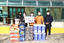 부여소방서, 밀알의 집 나눔 실천