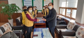 [포토] 당진 고대면 적십자 봉사회, 이웃돕기 성금 모금 동참