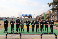 부여 백제초, 지역 최초 안전 체험관 개소식