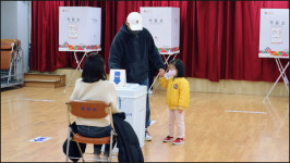 [선택 2022] 계룡시, 대통령 선거 투표 현장