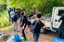 서령고등학교 2학년 전교생, 동문1동 일원 환경정화 실시
