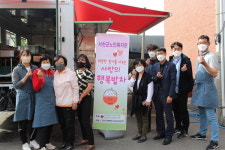 서천군 한산면, 노인복지관과 행복밥차 도시락 나눔 추진