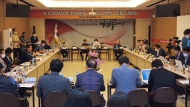 백성현 논산시장 당선인, 지역 언론인 합동 간담회