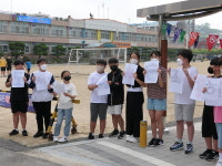 서천초등학교 학생회, 도서관 예절 및 정서 함양 캠페인 실시