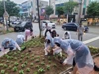 공주시 신관동, 주민자치회 쌈지공원 조성