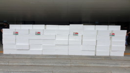 황산벌한우영농조합법인 부여군에 한우사골 10kg 100박스 기탁