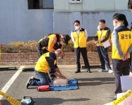 금산군 금산읍, 금산소방서 금산119안전센터 합동 소방 훈련