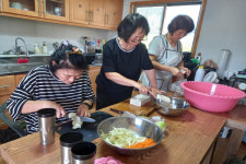 부여군자원봉사센터 남면거점캠프, 사랑의 반찬 나누기
