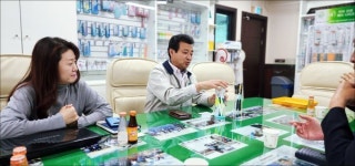 논산시 휴먼테크 기업 방문