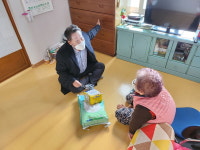 판교면, 설명절 맞이찾아가는 복지면장제