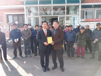 서산시의회 안원기 의원, 야당2리 주민들로부터 감사패 받아