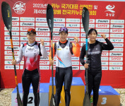 부여군청 카누팀, 국가대표 선수 3명 선발