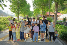 부여 외산초, 마을길을 걸으며 마을 사랑 교육 실시