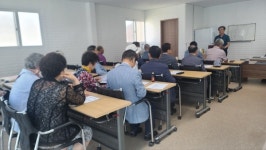대한노인회부춘동노인회 어르신교통사고 예방교육실시
