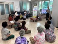 부여 석성면, 침수 피해 농가 일손돕기 실시