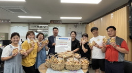 공주시 중학동 마을관리사회적협동조합, 빵 나눔 릴레이
