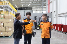 천안동남소방서장, MOU체결 대형 물류창고 시설 개선 현장지도 방문