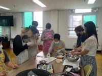 부여군장애인종합복지관, 한가위 맞이 송편 만들기 체험