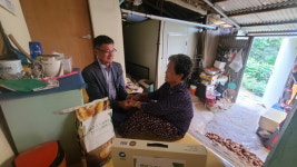 예산군 응봉면, 추석맞이 독거노인 가정 방문 추진
