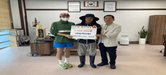 장항읍 NAMU카페 노인수·정지영 대표, 좋은 이웃 동참