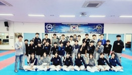 논산시태권도협회, 충남태권도 대표 선수단 격려차 방문