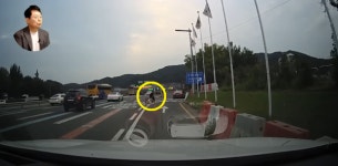 대전IC서 맨발로 뛰어다니던 실종아동...뛰쳐나가 운전자가 구해