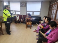 [포도] 대전동부경찰서, 노인 교통안전교육 실시