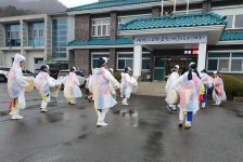 금산군 남이면농악회, 갑진년 새해 면민 평안‧만복 기원