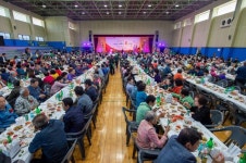 한화토탈에너지스 , 대산지역 어르신 초청 효잔치 개최