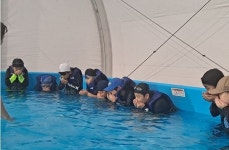 당진 서정초등학교, 2024학년도 이동형 수영장 생존수영 실기교육 실시 