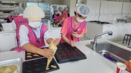 밤이쌀쌀해요공주시청년사업소 | 공주시농업기술센터, 돌봄 아동 '쌀마들렌' 나눔