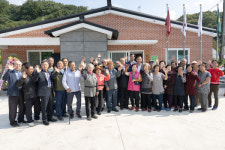 공주시 유구읍, 탑곡리 탑산 경로당 준공