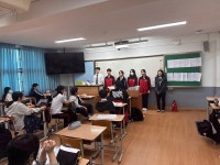 서일고등학교 , 수능 응원 간식 전달하며 대박 기원