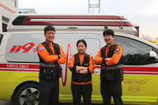 벌 쏘임 환자 금산소방서 구급대원에게 감사 인사 전해