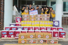 [포토] 서천군 서면 대한적십자사 서면봉사회, 나눔의 꽃 24호선정