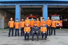 권혁민 충남소방본부장, 태안소방서 안면119안전센터 방문