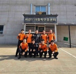 서산소방서장, 상호 협력을 위한 서산119화학구조센터 방문