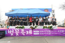 예산군 삽교읍 주민자치위원회, 2025 삽교 충의로 벚꽃축제 성료