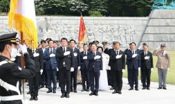 대전시, 제70회 현충일 추념식 거행…순국선열·호국영령 희생 영원히 기억