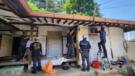 금마면-홍성군가족센터-한전산업개발, 취약계층 점검 나섰다