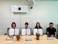 [포토] 공주시장애인종합복지관, 공주옥룡1주거 및 공주신관6주거 행복지원센터 업무협약 체결